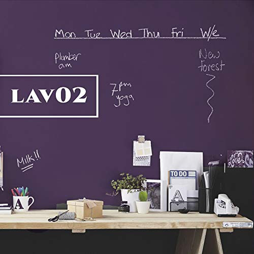 Pittura lavagna magnetica litri 2,5 nero lvm01,viola lvm02,grigio lvm03,verde lvm 04,arancione lvm05, turchese lvm06 (VIOLA LVM02)