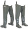FortMen Watstiefel Herren Anglerhose mit Stiefel wasserdichte Wathose Größe Gr. 38-47 Lange Watthosen Gummistiefel Fishing Boots Angel (Olivgrün, EU Schuhgrößensystem, Erwachsene, Numerisch, M, 47)