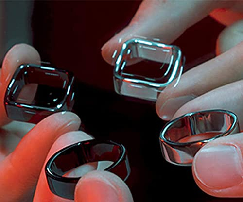 ZQION Ambi Ring - Silber Zaubertricks Kreis Quadrat Zauberring Gimmicks Magier Zubehör Close Up Magic Illusion