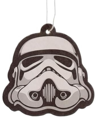 Original Stormtrooper Helm Lufterfrischer fürs Auto Duftbaum mit Heidelbeereduft