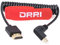 DRRI Câble spiralé micro HDMI mâle vers HDMI 2.1 à angle droit 8K ultra haut débit pour appareils photo de poche Sony A6000 a7S III (micro HDMI droit TTC)