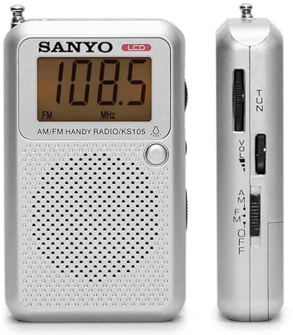 SANYO RADIO AM/FM MINI DIGITAL KS-105