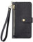 YBROY Coque pour Wiko Power U30, Etui Portefeuille à Flip Case en PU de Qualité Supérieure avec Fente pour Carte, Antichoc Housse pour Wiko Power U30.(Noir)