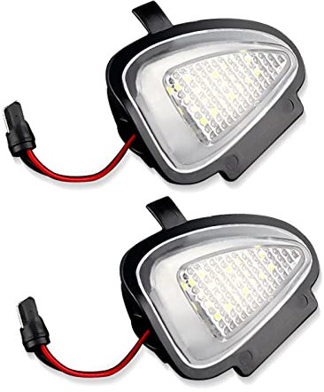 SAFWEL Nebelscheinwerfer 2x Fehlerfreie Weiße Unter Seitenspiegel Pfützenlicht Für Golf 6 MK6 GTI R 2008–2014-2011–2014