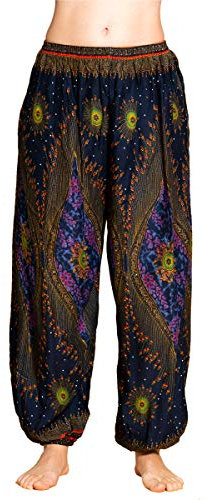PANASIAM Muck Pants Peacock v07, Blue, L
