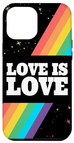 Happy Pride Month - Love is Love - LGBTQ+ Hülle für iPhone 13 Pro Max