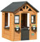 Backyard Discovery Sweetwater Playhouse | Wooden House for Outdoor Play, With Fun Accessories, Kids Garden House, 100% Cedar Wood, For 2-7 Year Olds | Brown Colour