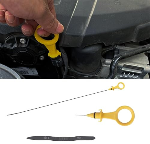 WINUERK Asta di Livello Dell'olio Motore, Livello Dell'olio del Fluido di Trasmissione Automatico Dipstick, Sostituzione Dell'astina Dell'olio Motore Dell'automobile per L'Audi Magotan