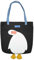 Tasche Damen Umhängetasche mit Reißverschluss, Niedliche Entchen Handtasche Stofftasche Canvas Schultertaschen, Quakende Ente Beuteltasche Mädchen Groß Shopper Tasche Tote Bag Henkeltasche (C)