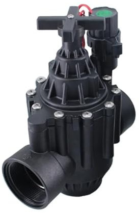 CIJIAOPOYU 3/4 1 normalerweise geschlossenes Magnetventil Wasser 220 V 12 V 24 V Nylonventil for die Bewässerung von Bauernhofgärten und Landschaften(3/4,12VDC)