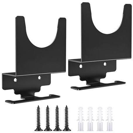 Weytoll 2PCS Angle Grinder Holder Heavy-Duty Angle Grinder Stand Wall Mounted Grinder Bracket for Most 5 Inch Grinder Tool