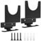 Weytoll 2PCS Angle Grinder Holder Heavy-Duty Angle Grinder Stand Wall Mounted Grinder Bracket for Most 5 Inch Grinder Tool