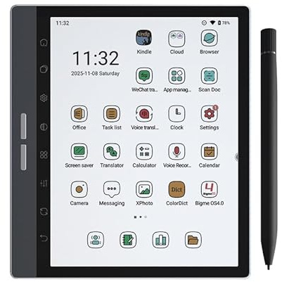 Bigme B751CS 7-Zoll-E-Paper-Tablet mit Kaleido 3-Display, E-Book-Reader, verbesserter Bildwiederholfrequenz und Android Open 14-System
