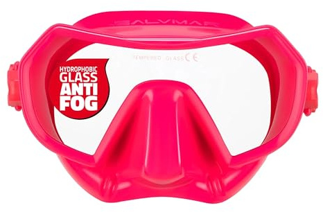 Salvimar, Endless Anti Fog, Maschera Adulto in silicone con Lenti Anti Appannamento, per pesca subacquea, snorkeling, immersione