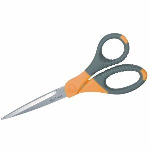 Wedo Schere Titan Plus 21,5cm grau/gelb