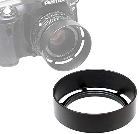 Fotasy Metal 46mm Vented Lens Hood for Fuji, Leica, Olympus, Panasonic, Sony - LV46