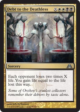 Magic: the Gathering - Debt to the Deathless (64) - Dragon's Maze by Magic: the Gathering