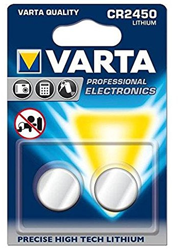 Varta Lithium-Batterien 2er Blister 6540 CR 2450