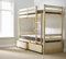 STRICTLY BEDS&BUNKS Everest Storage Bunk Bed, 3ft Single