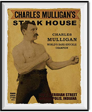 Ron Swanson's Charles Mulligan's Steak House Poster