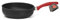 Olympia High Cast Aluminium Non Stick Frying Pan 7 Layers Titanium Reinforcement Red Handles – Love Grey,cm 28