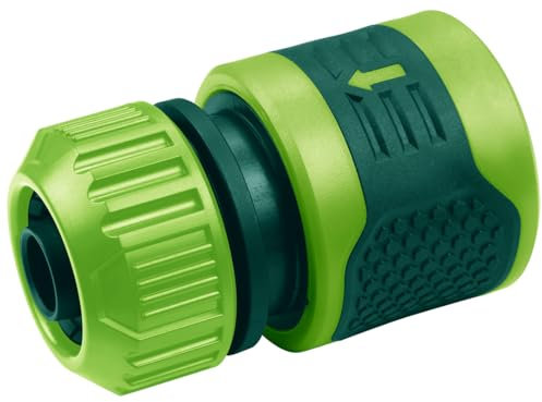 VERTO Le mamelon traversant 1/2-5/8, le plastique bi-matière de haute qualité et le caoutchouc antidérapant garantissent un fonctionnement confortable, cet élément servira sans problème