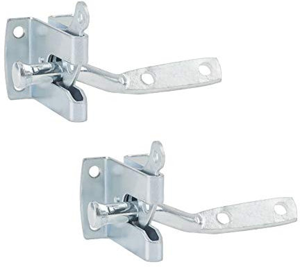 INCREWAY 2 Packungen selbstsichernde automatische Schwerkraft-Hebel-Verriegelung – verzinkt