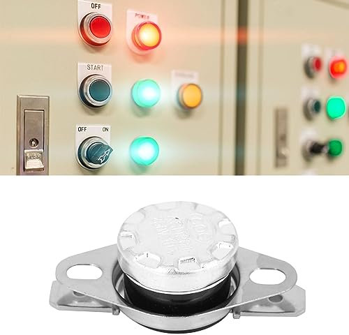 Termostato Interruttore Termico Regolatore di Temperatura Controllo della Temperatura 250V 10A Aperto Normale 130°C