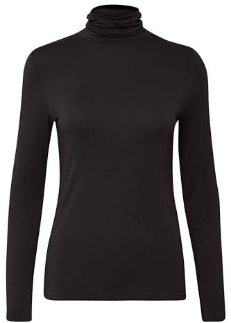 ICHI - IHPHILUCA LS - T-Shirt - 20113342, Größe:S, Farbe:Black (194008)
