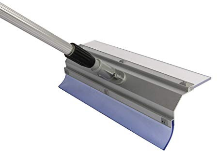 Allesschieber PRO | Universalschieber | 90-150 cm Teleskop-Aluminiumstiel | 60 cm Aluminiumprofil