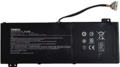 7xinbox 15.4V 57.48Wh 3733mAh AP18E7M AP18E8M Remplacement Batterie pour Acer Predator Helios 300 PH315-52 PH317-53 Aspire 7 A715-74G Nitro 5 AN515-54 AN517-51 Nitro 7 AN715-51