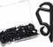 Marsui Weihnachten Licht Clips Outdoor Dachrinnen Haken Wetterfeste Outdoor Lichter Klammer Feiertag Licht Clips für Weihnachten Dekoration Lichterketten (Schwarz, 60 Stücke)