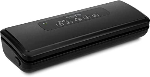 Sous Vide Supreme Vacuum Sealer VS007 - Food Preserver - Great for Sous Vide Cooking - Easy To Use - Dry and Moist Food Mode - Seal Only Function - Create Custom Sized Bags