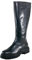 NEROGIARDINI Stivale in pelle con fibbia alla caviglia. Made in Italy Nero NERO 36
