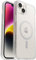 OtterBox Symmetry+ transparente Hülle für iPhone 14 Plusfür MagSafe, stoßfest, schützende Hülle, 3X antimikrobieller Schutz, Transparent, Keine Einzelhandelsverpackung