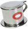 Kaffeefilter Maker Press, Edelstahl Wiederverwendbare Filterkaffee, Filter Tropfbecher, Kanne Single Cup Coffee Brewer, 2 Kapazität verfügbar - Silber, 50 ml tragbar und nützlich Attraktives Design