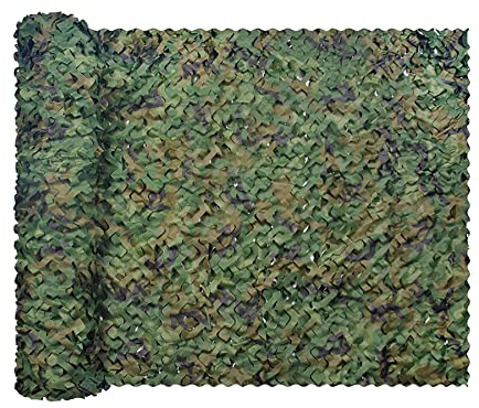 Raysent Tarnnetz Camo Netz Jalousien für Dekoration Hof Sonnenschirm Camping Foto Party Fabrik Unterschlupf Autoverdeckung Hintergrund Paintball Vorhang Decke Zaun Abdeckung