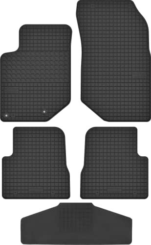 Tapis de sol en caoutchouc pour Peugeot 208 II avec cache tunnel