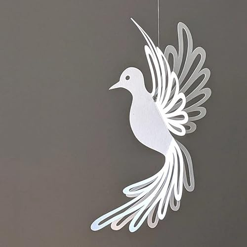 Metall-Stanzformen mit Vogelmotiv, 3D-Hängetauben-Stanzformen, Schablonen, DIY, Scrapbooking, Album, dekorative Prägepapier-Stanzformen für Kartenherstellung