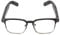 Smart Brille, Kabellose Brille, IPX4 Wasserdicht, Rauschunterdrückung, Hören Sie Musik und Anrufe, BT Open Ear Smart Brille mit Anti Blau Linse und Stereo Lautsprechern (Schwarzer progressiver