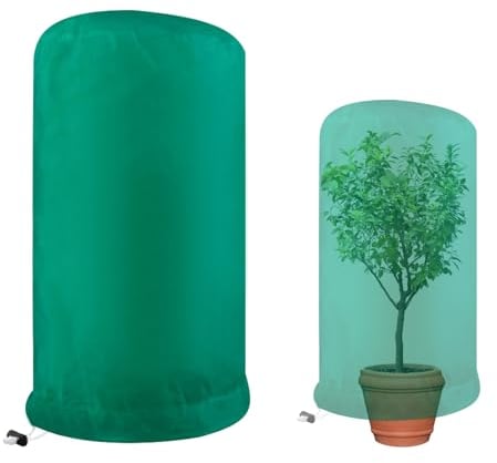 Funda para Plantas Cubre Plantas Invierno Plantas Cubierta Protección Invierno Capuchas Plantas Invierno Cubierta para Plantas Protección para Proteger las Plantas de las Heladas Pájaros e Insectos