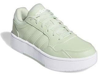 adidas Damen Hoops 3.0 Bold Shoes Schuhe, Linen Green/Linen Green/Cloud White, 38 EU