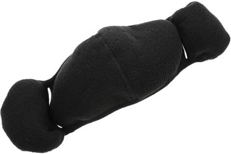 Amosfun Winter- Mit Ohrenschützern Winddicht Und Filterfähig Gesichtsbedeckung Aus Baumwolle Warm Und Atmungsaktiv Für Outdoor-aktivitäten Schwarz Unisex-einheitsgröße