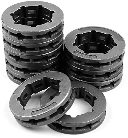 Carriere 10 StüCke 3/8 7T 22Mm Kettenantrieb Rim Ritzel für 266 268 272 280 285 288 355 362 372XP 380 385XP