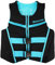 Owntop Schwimmhilfe für Jugend Kinder, verstellbare Auftriebsweste Unisex, Schwimmweste mit Sicherheitsverschlüsse zum SUP Kajakfahren Angeln Segeln (Schwarz, L)
