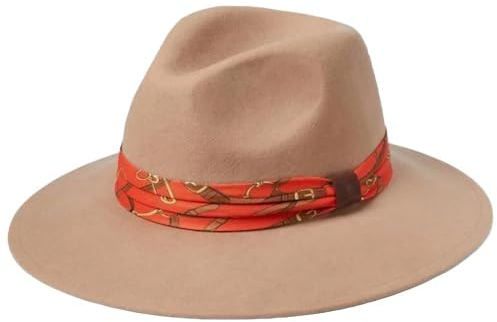 Ralph Lauren Lauren Wool Fedora - Cappello in feltro, colore: Beige, marrone, Taglia unica