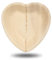 ECO Leaf 50 Disposable Palm Leaf Plates | 6(16cm) Heart Shape Compostable Plates | Eco-Friendly, Biodegradable Heavy-Duty Plate for Wedding, Party and Picnic | Microwave & Oven Safe