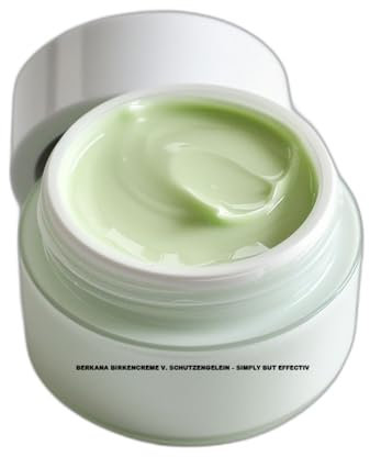 Berkana Birkencreme Anti-Aging Tagescreme, 50 ml, mit Birkenextrakt, Hyaluronsäure, pflanzlichen Ölen, ohne Tierversuche