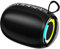 JYmusic Portable Bluetooth speaker with 10W stereo sound, waterproof, dual pairing, LED light, microphone, FM/TF/AUX support, suitable for outdoor, travelling and parties