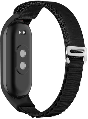 Traspirante Nylon Cinturini di Ricambio per Xiaomi Smart Band 7 / Mi Band 6 / Band 5 / Band 4 / Band 3, Sport Bracciali Cinturino per Amazfit Band 5